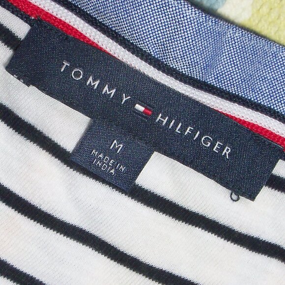 Tommy Hilfiger striped nautical top size Medium  Great condition! - Picture 4 of 12